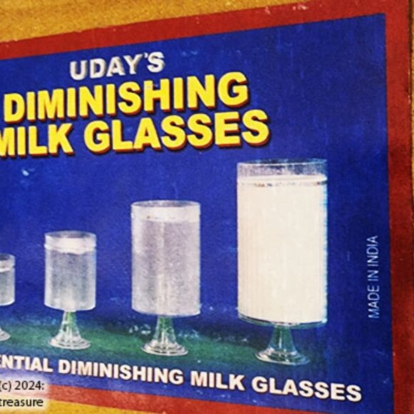 Diminishing Milk Glasses by Uday - Picture 3 of 4